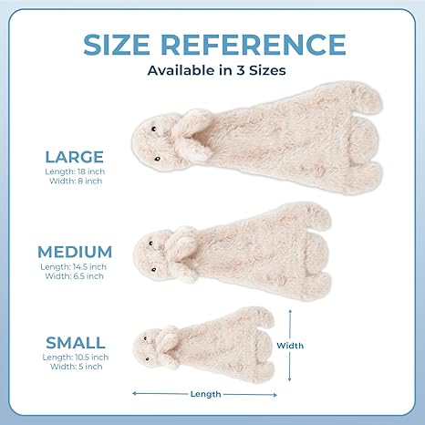 Squeaky Dog Toys with Soft Durable Fabric for Small, Medium and Large Pets Interactive Toy for Indoor Play, Supports Active Biting and Play - 4 Figures, Small