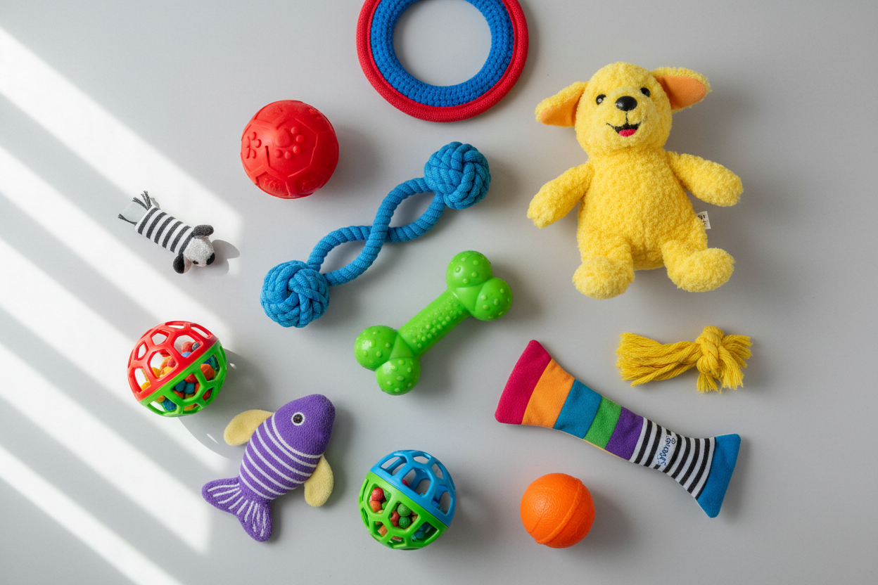 Pet toy background image